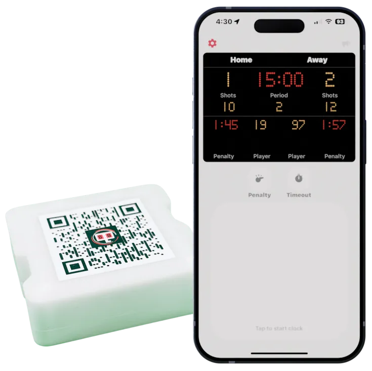 BlitzBox hero — run the scoreboard from your phone